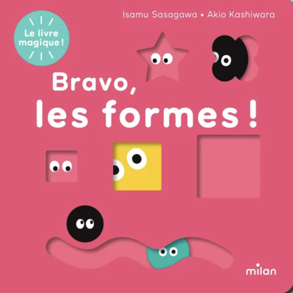 LIVRE MAGIQUE BRAVO LES FORMES