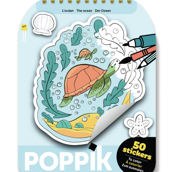 COLORING STICKER - OCEAN